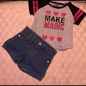 Two piece shorts set